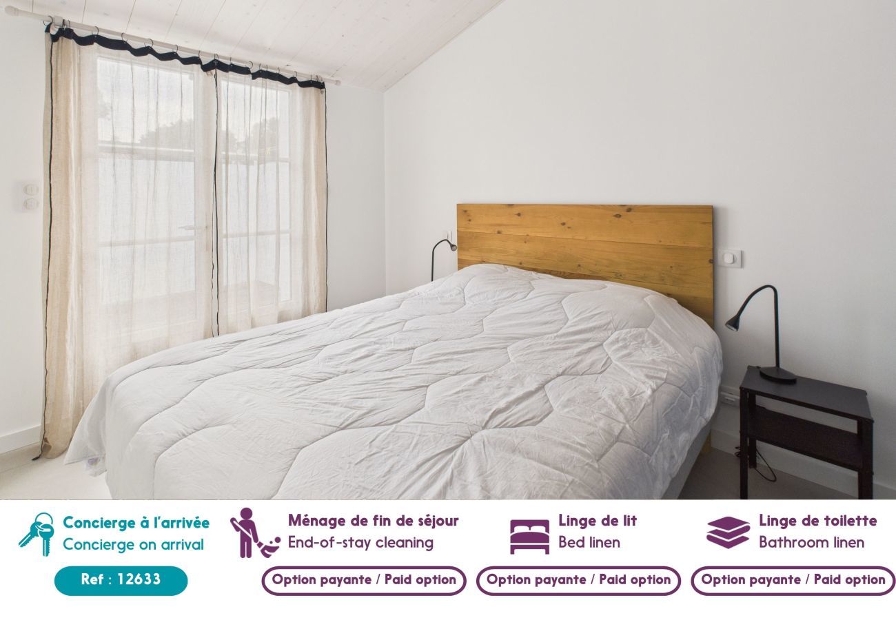 Casa en Noirmoutier-en-l´Ile - Casa para 4 adultos y 2 niños, a 30m del mar