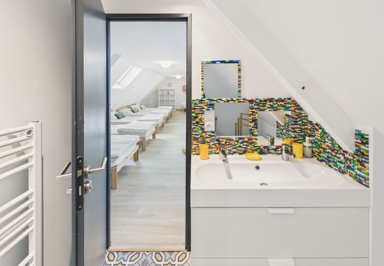 Casa en Ploemel - Pleno centro – Gran casa para 10 con jardín