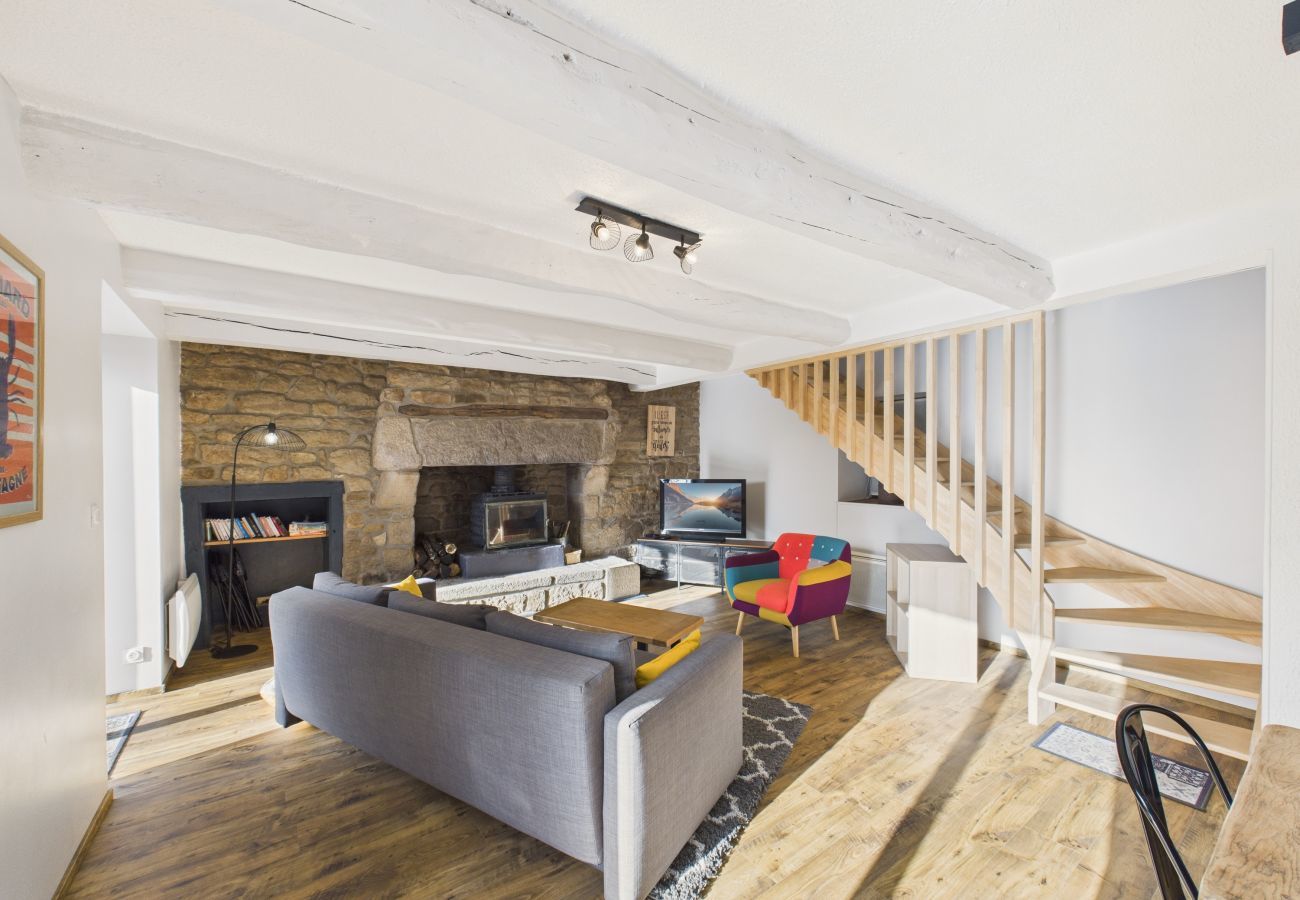 Casa en Ploemel - Pleno centro – Gran casa para 10 con jardín