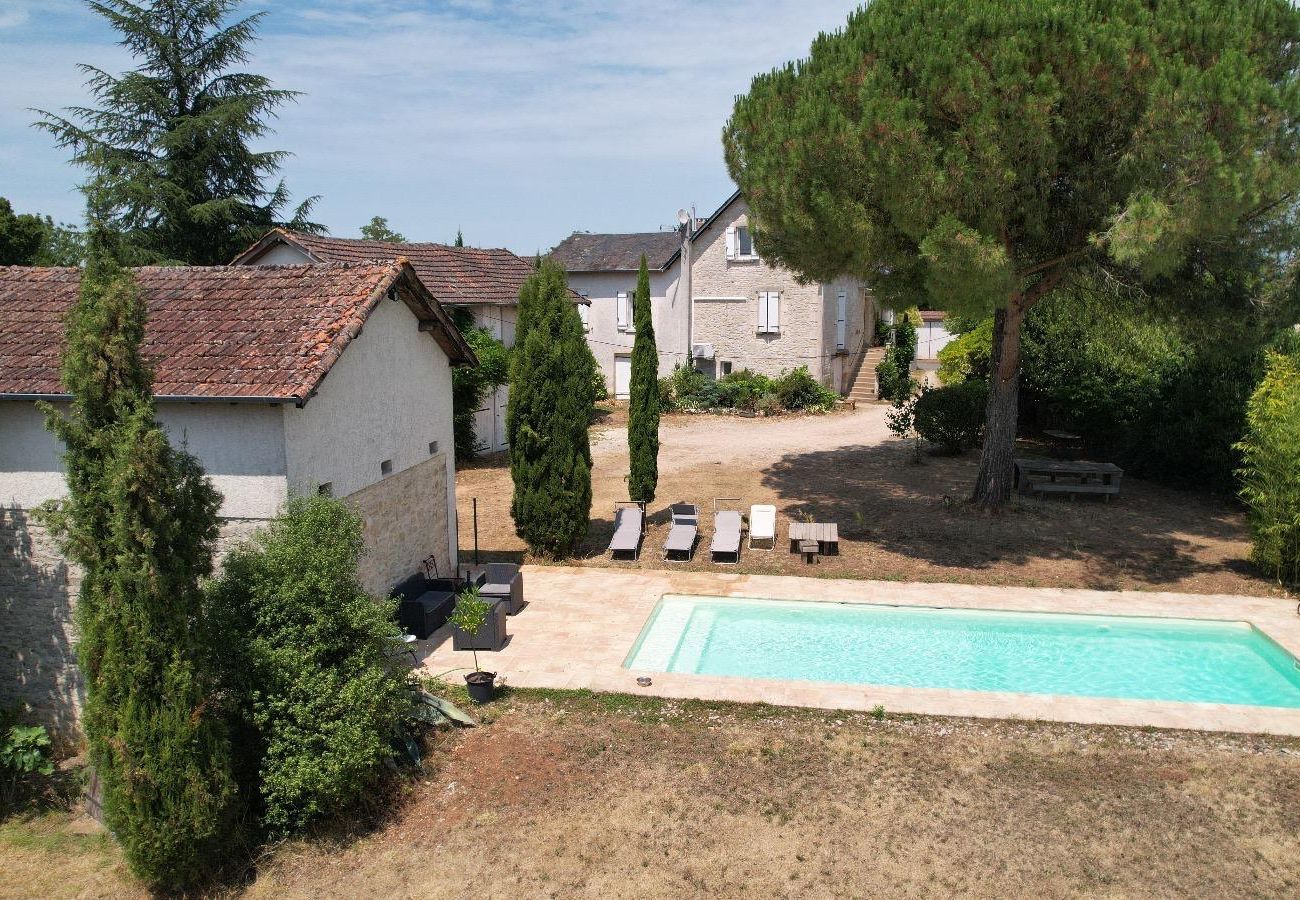 Casa en La Dornac - Casa espectacular con piscina y jardín para 8