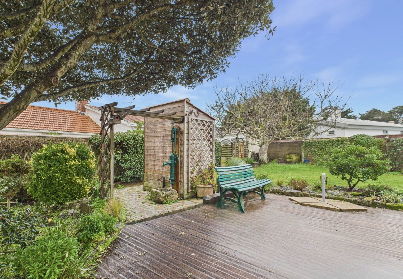 Casa en La Guérinière - A 200m del mar, casa para 7 con jardín