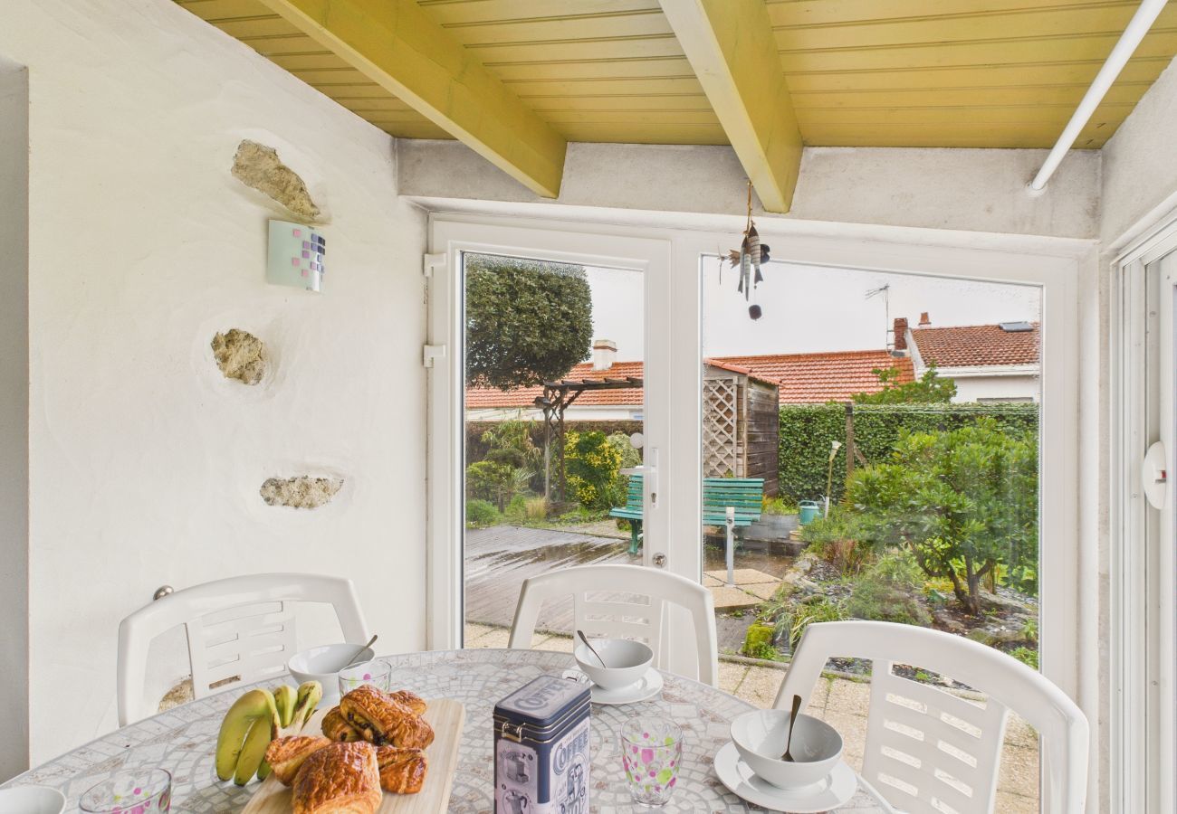 Casa en La Guérinière - A 200m del mar, casa para 7 con jardín