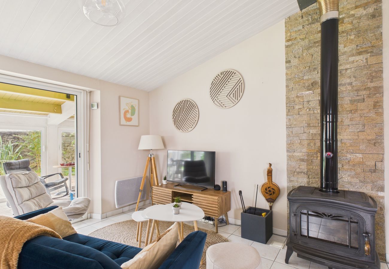 Casa en La Guérinière - A 200m del mar, casa para 7 con jardín