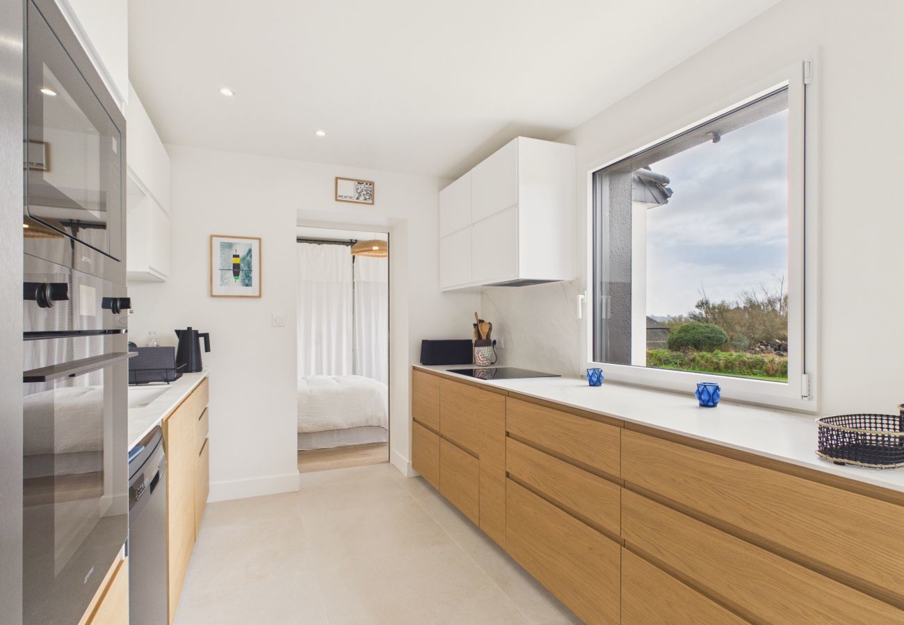 Casa en Plouguerneau - Playa a 300m, casa para 7, jardín y terraza