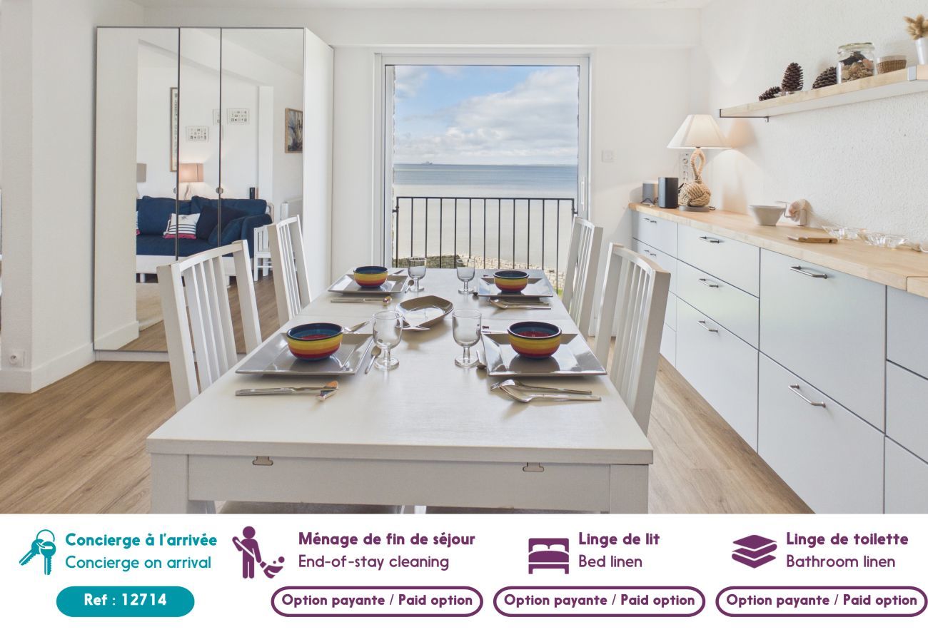 Apartamento en Arzon - Apartamento vista al mar para 2 adultos y 2 niños