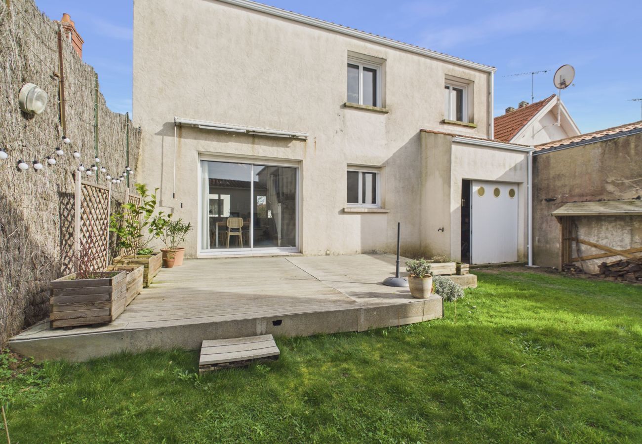 Casa en Saint-Gilles-Croix-de-Vie - Casa para 8 con jardín, centro de Saint-Gilles