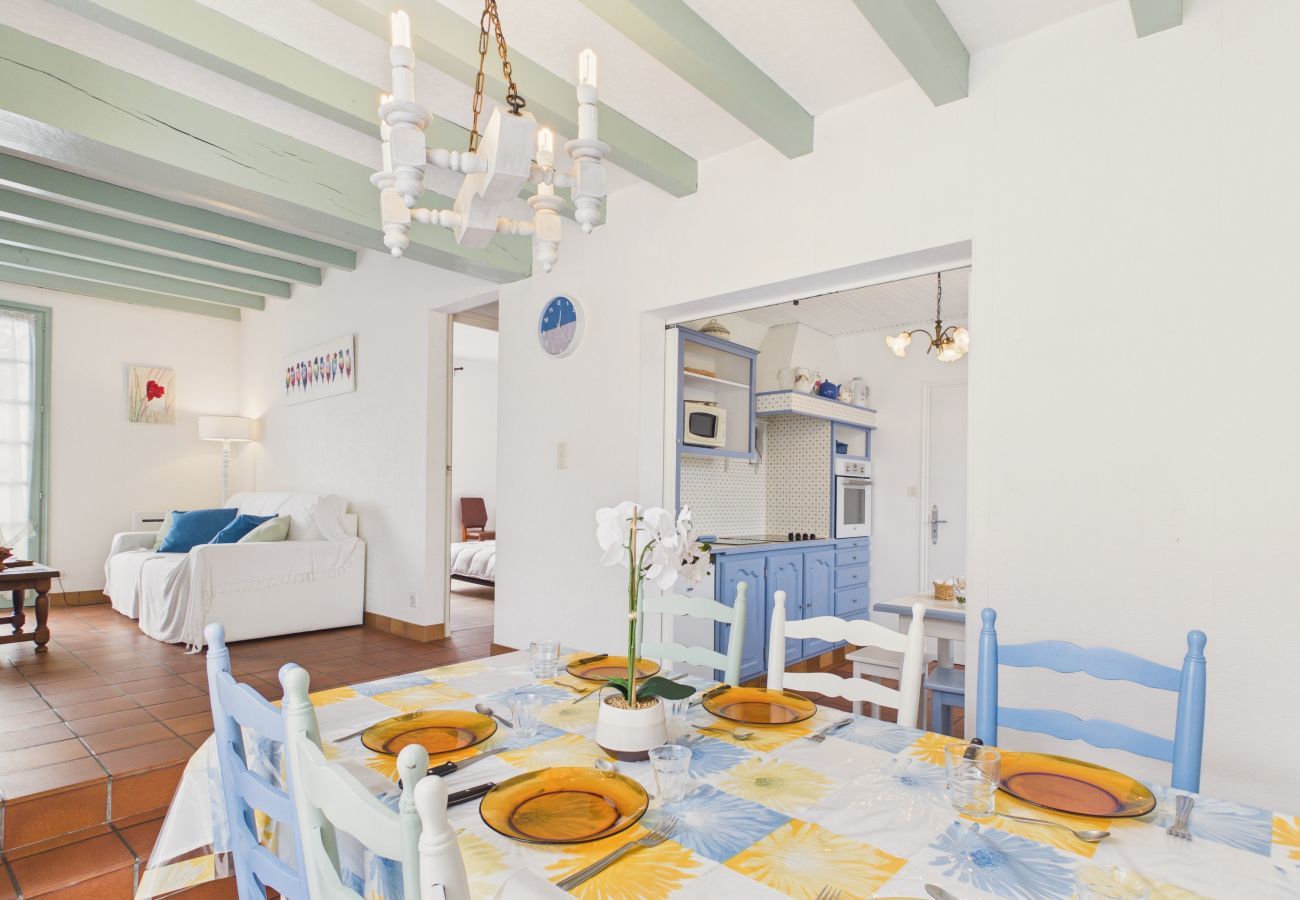 Casa en Longeville-sur-Mer - Casa para 6 con jardín y terraza