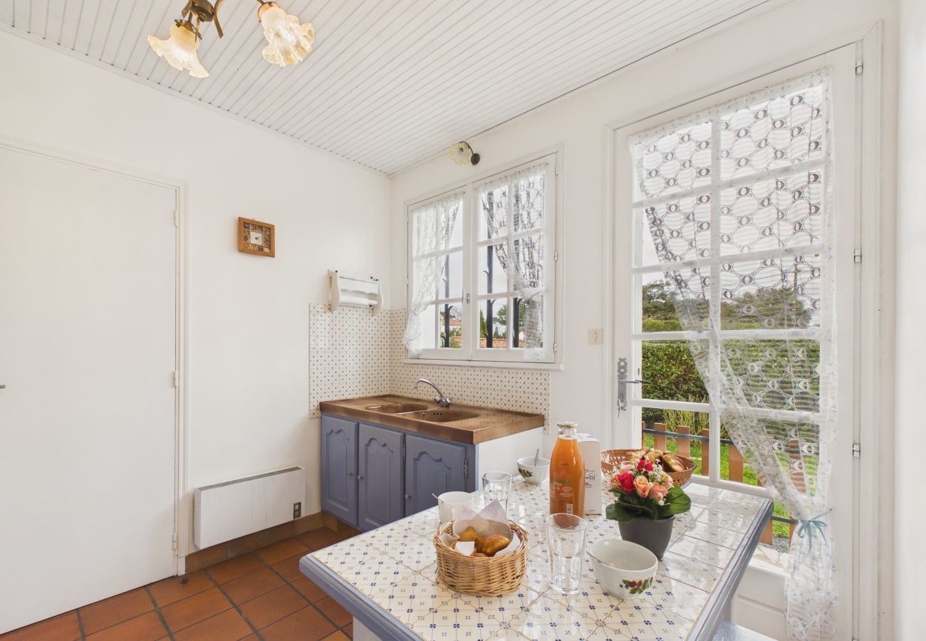 Casa en Longeville-sur-Mer - Casa para 6 con jardín y terraza