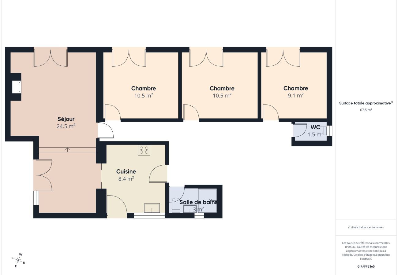 Casa en Longeville-sur-Mer - Casa para 6 con jardín y terraza