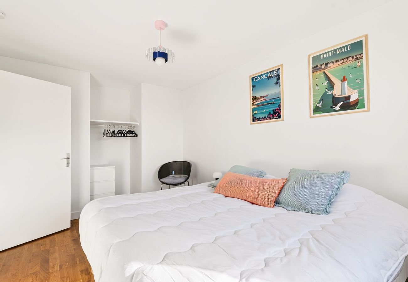 Apartamento en Dinard - Apartamento para 2, terraza, a 2 pasos del centro