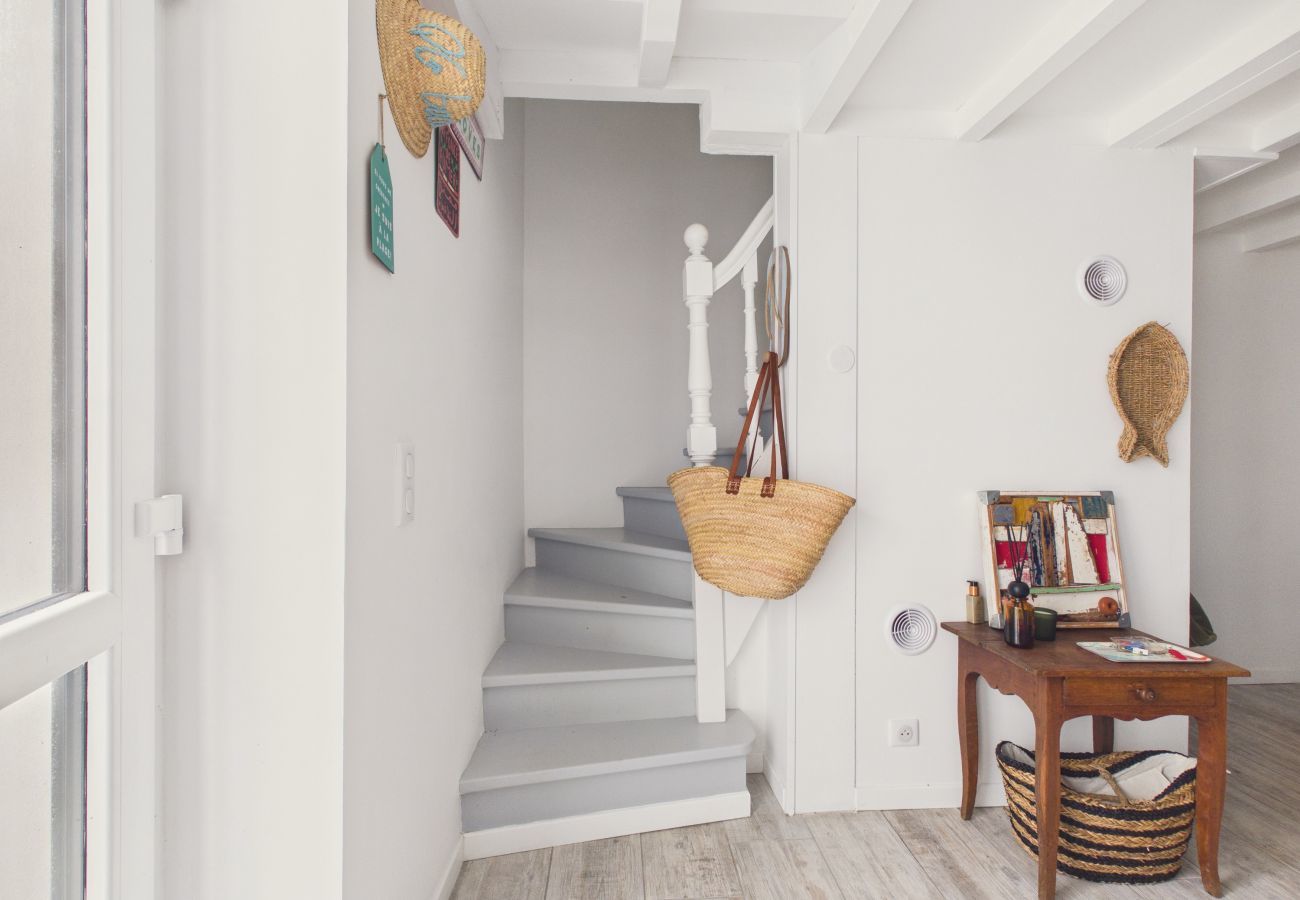 Apartamento en Le Pouliguen - Encantador piso para 4 con terraza