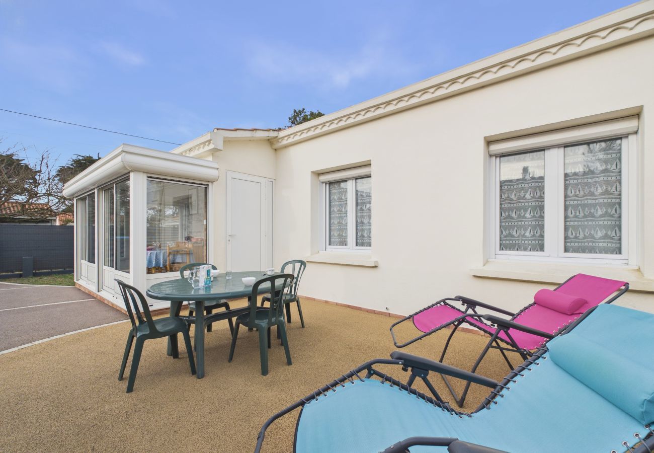 Casa en Saint-Hilaire-de-Riez - Casa para 5 con jardín, playa a 500m