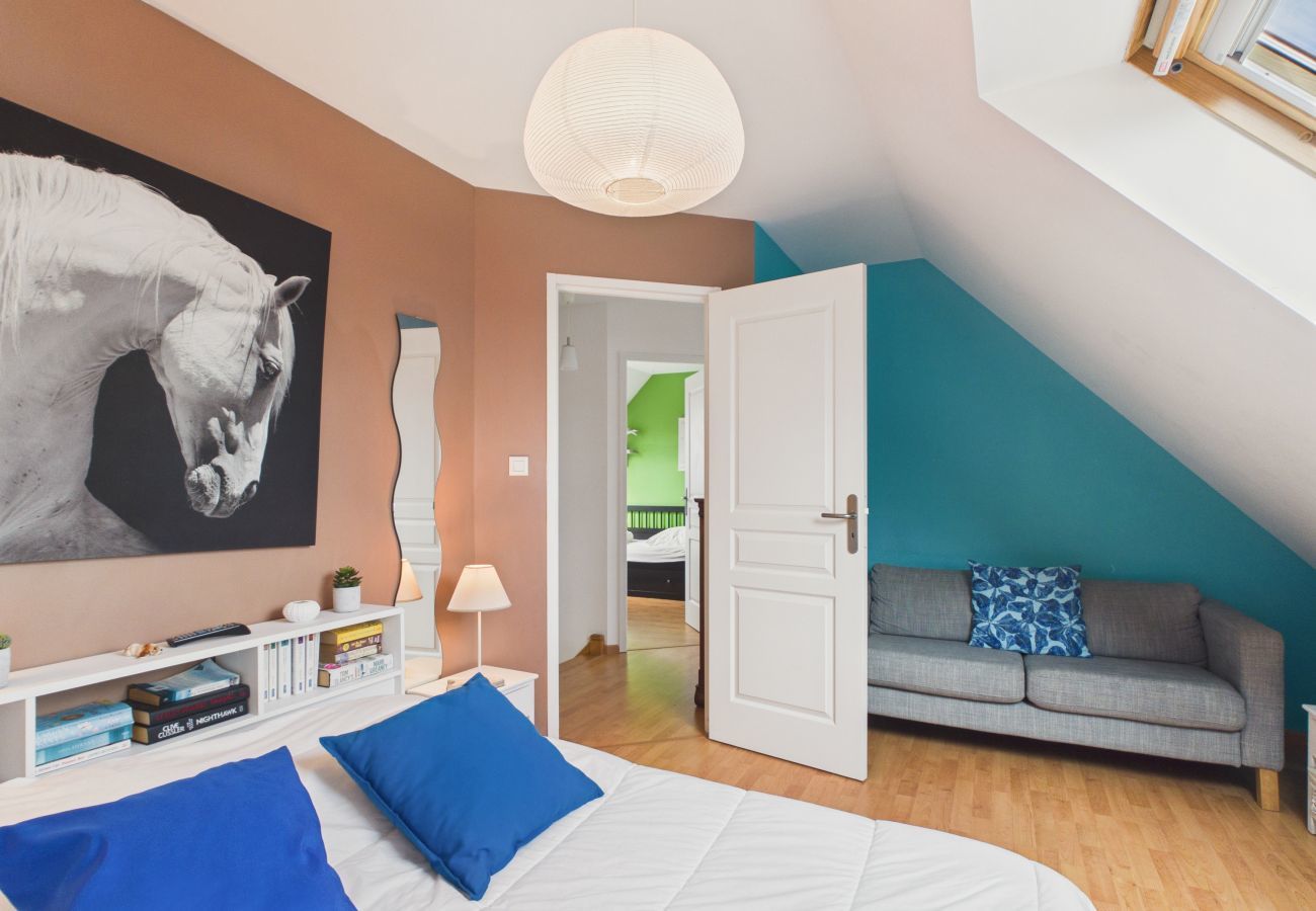 Casa en Guissény - Playa a 200m, casa para 6 con jardín