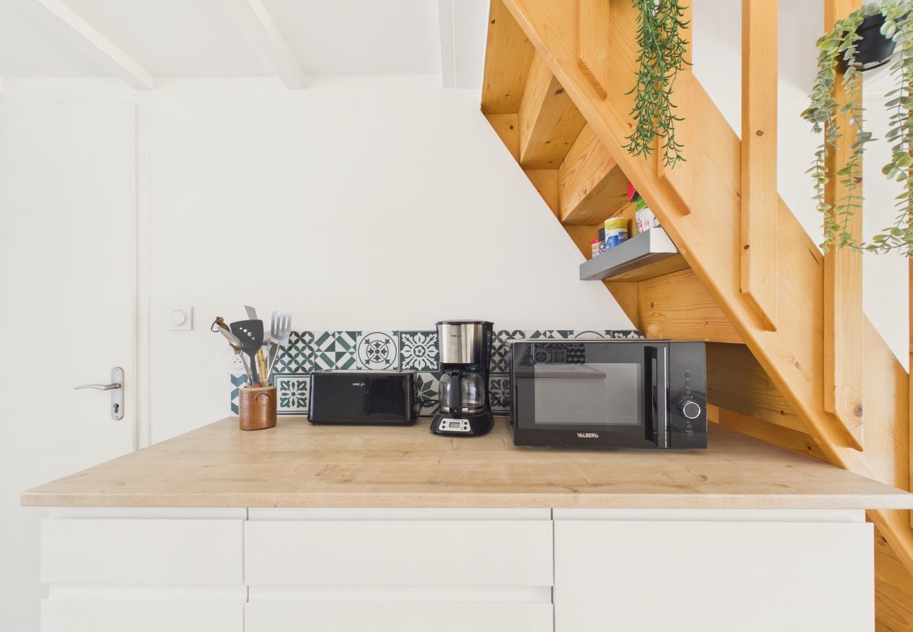 Casa adosada en Bretignolles-sur-Mer - Playa a 500m, casa para 4 con jardín