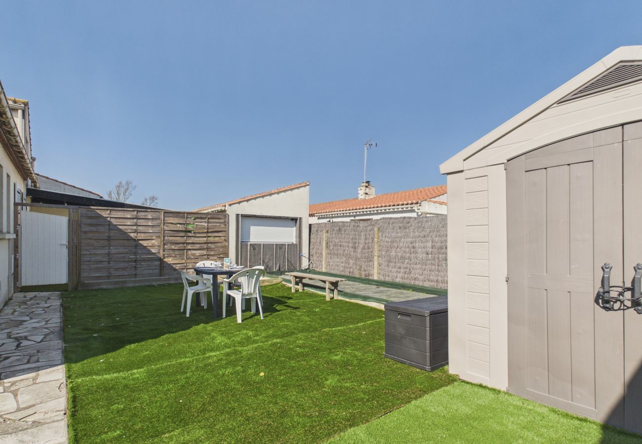 Casa adosada en Bretignolles-sur-Mer - Jardín y terraza, playa a 500m, casa para 4