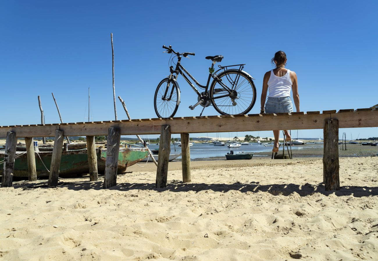 Casa en Arès - 450 m del muelle de Arès, casa para 4