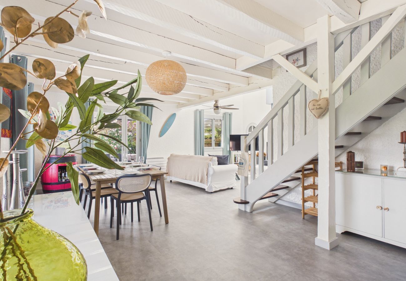 Casa en Andernos-les-Bains - Bonita casa familiar con jardín para 6