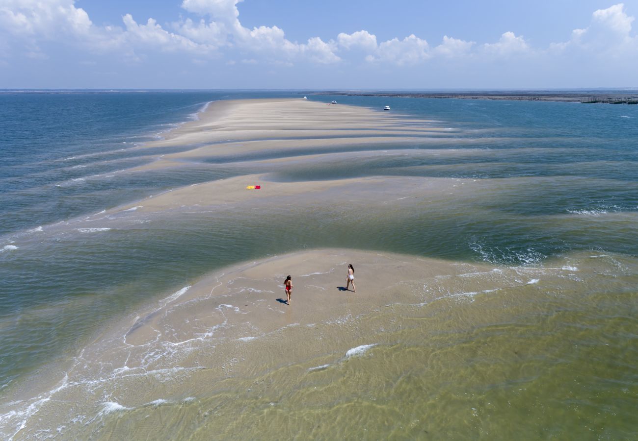 Casa en Andernos-les-Bains - Bonita casa familiar con jardín para 6