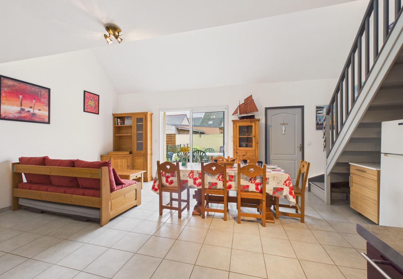 Casa en Pléneuf-Val-André - 950 m playa – Casa 5 pers con jardín