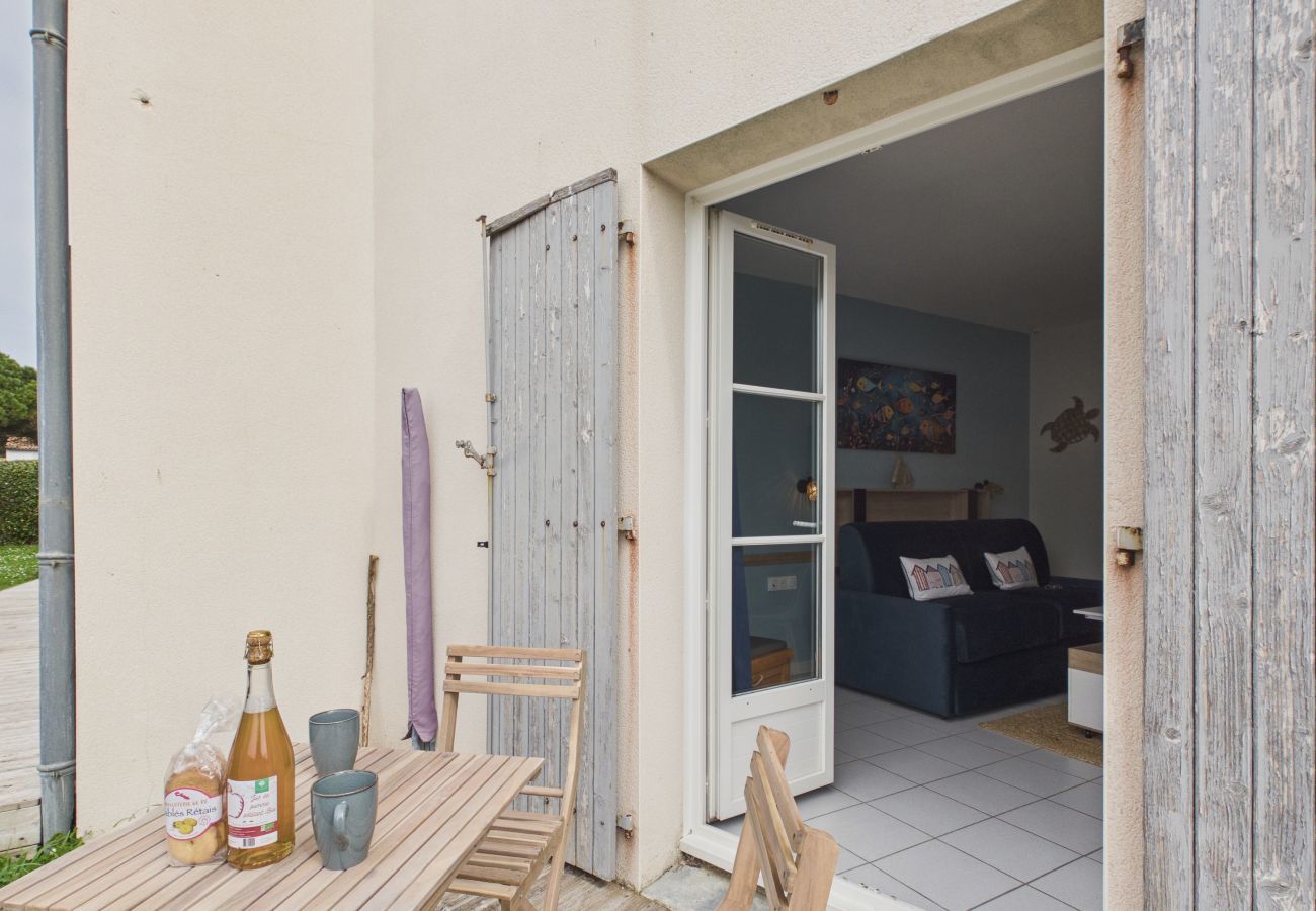 Estudio en Ars-en-Ré - Mar a 200 m, piscina compartida, estudio para 2