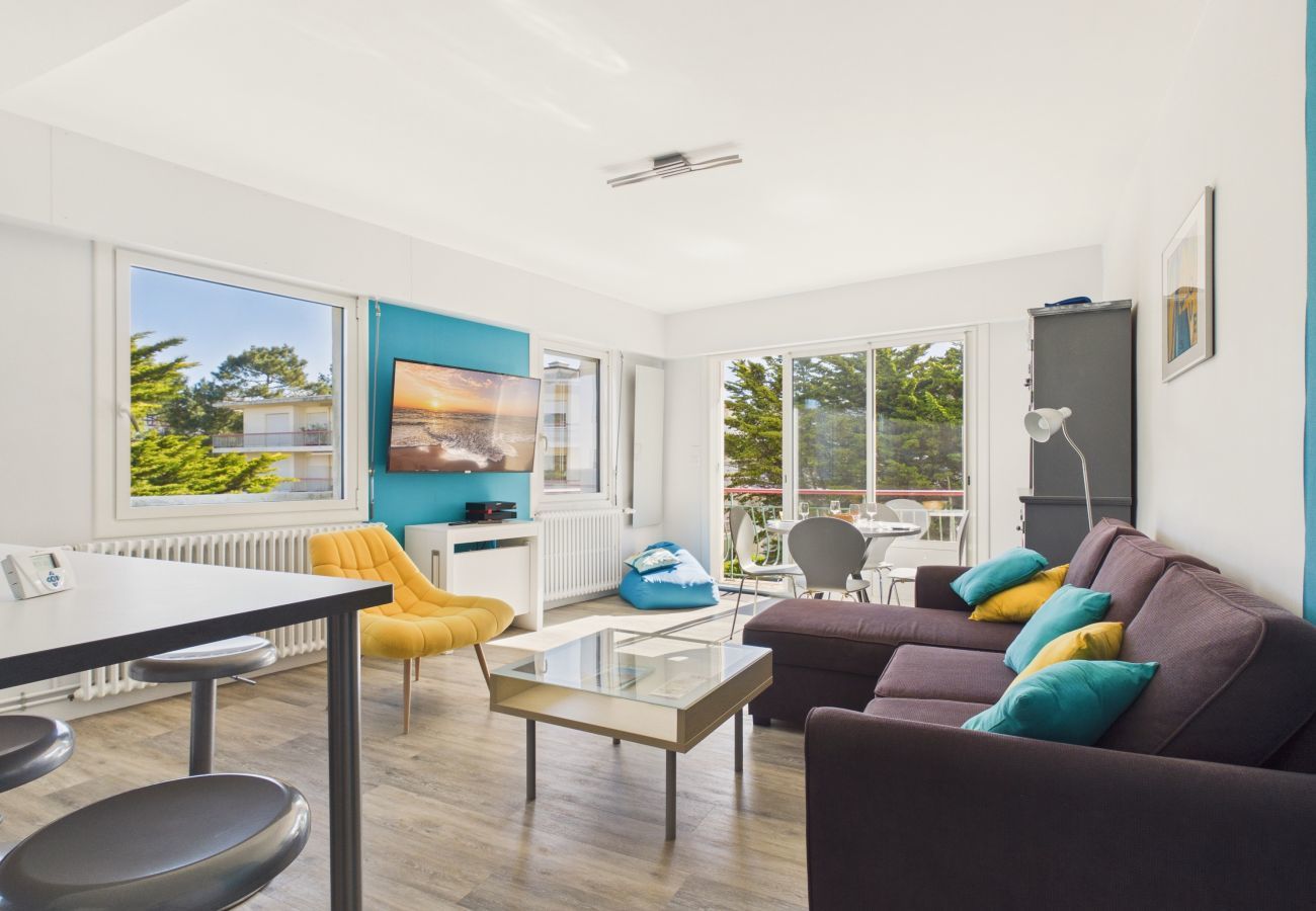 Apartamento en La Baule-Escoublac - Vistas al mar, playa a 50 m, 2 adultos, 2 niños