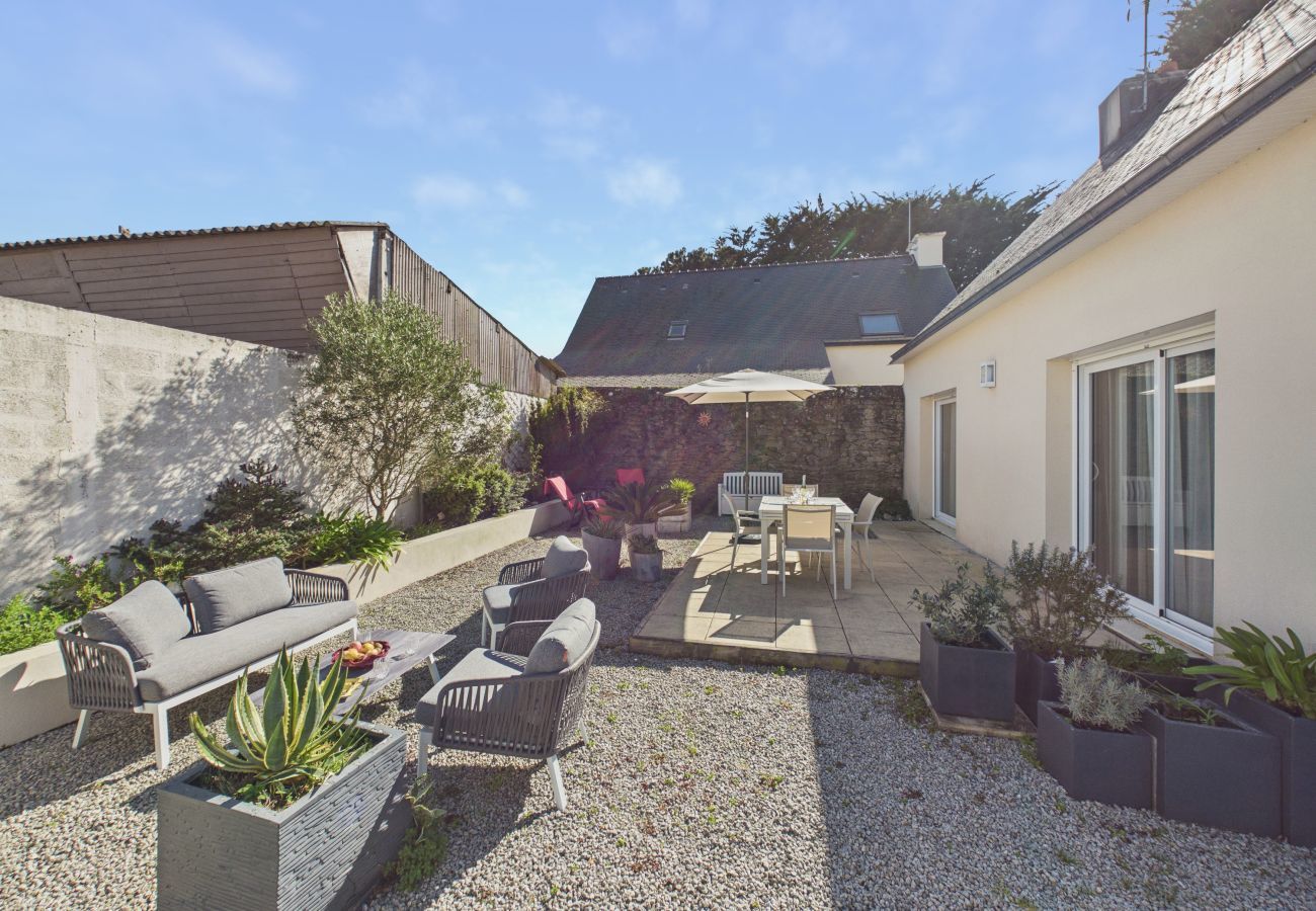 Casa en Saint-Pierre-Quiberon - A 500 m de la playa – Casa para 6 con terraza