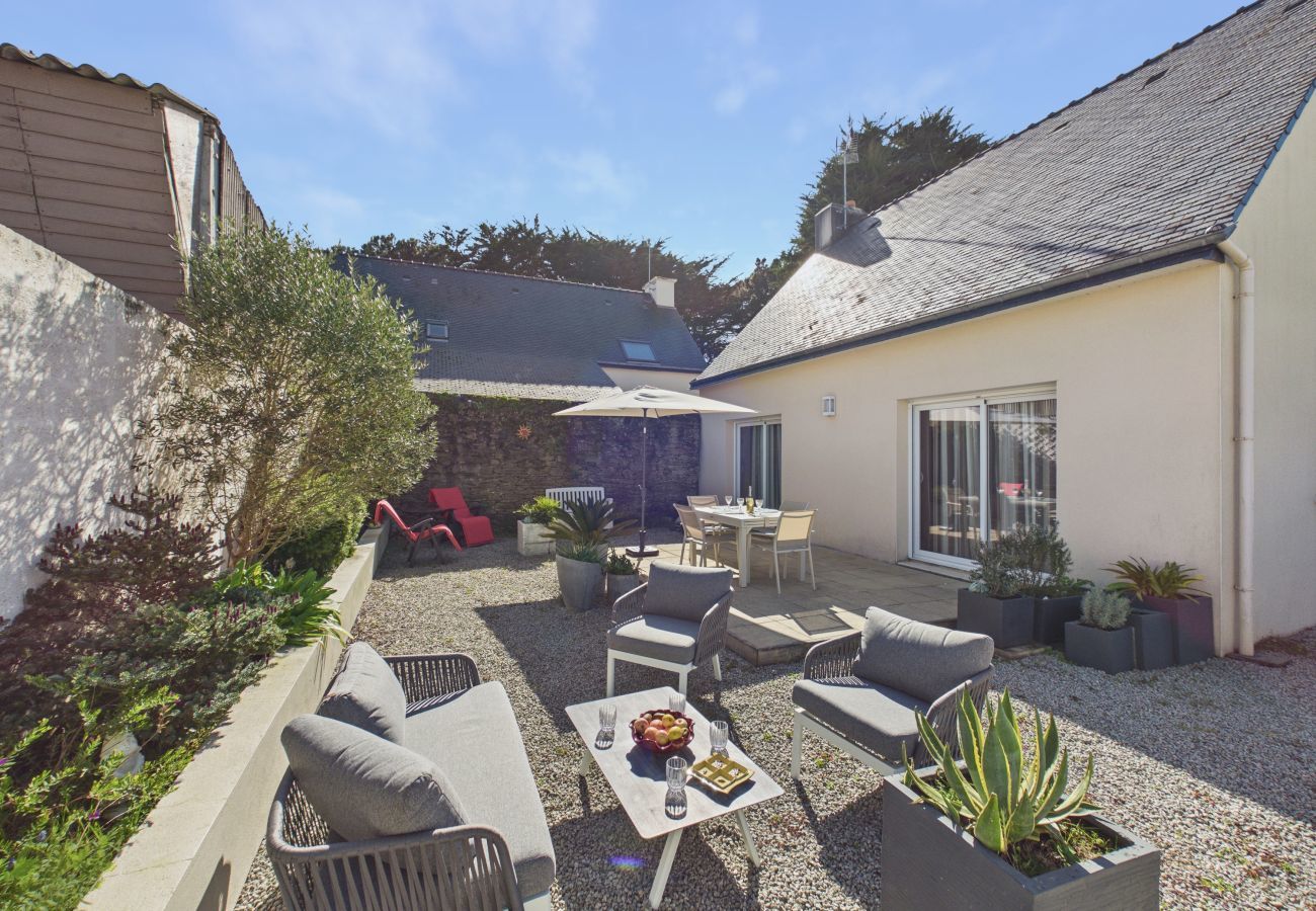 Casa en Saint-Pierre-Quiberon - A 500 m de la playa – Casa para 6 con terraza