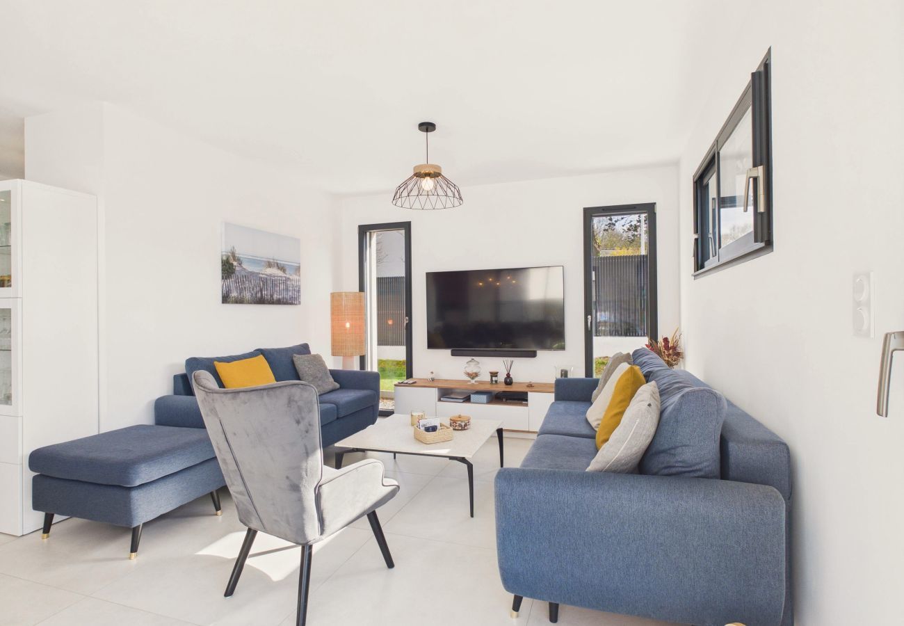 Casa en Pléneuf-Val-André - Magnífica casa nueva para 8 con jardín