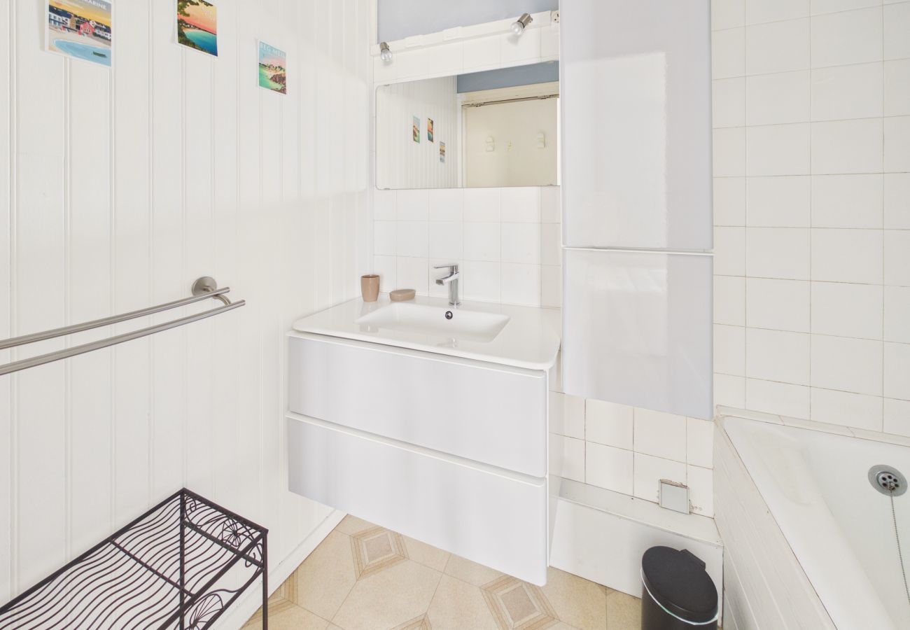 Apartamento en Fouesnant - Apartamento vista al mar para 3 a 200m de la playa