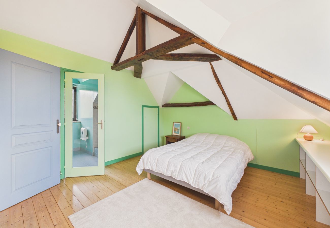 Casa en Lamballe - Vistas al mar y amplio jardín, a 200 m de la playa