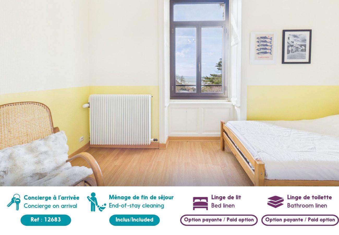 Casa en Lamballe - Vistas al mar y amplio jardín, a 200 m de la playa