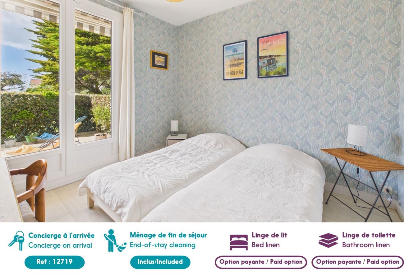 Apartamento en Pornic - Apartamento con vistas al mar, se admiten mascotas