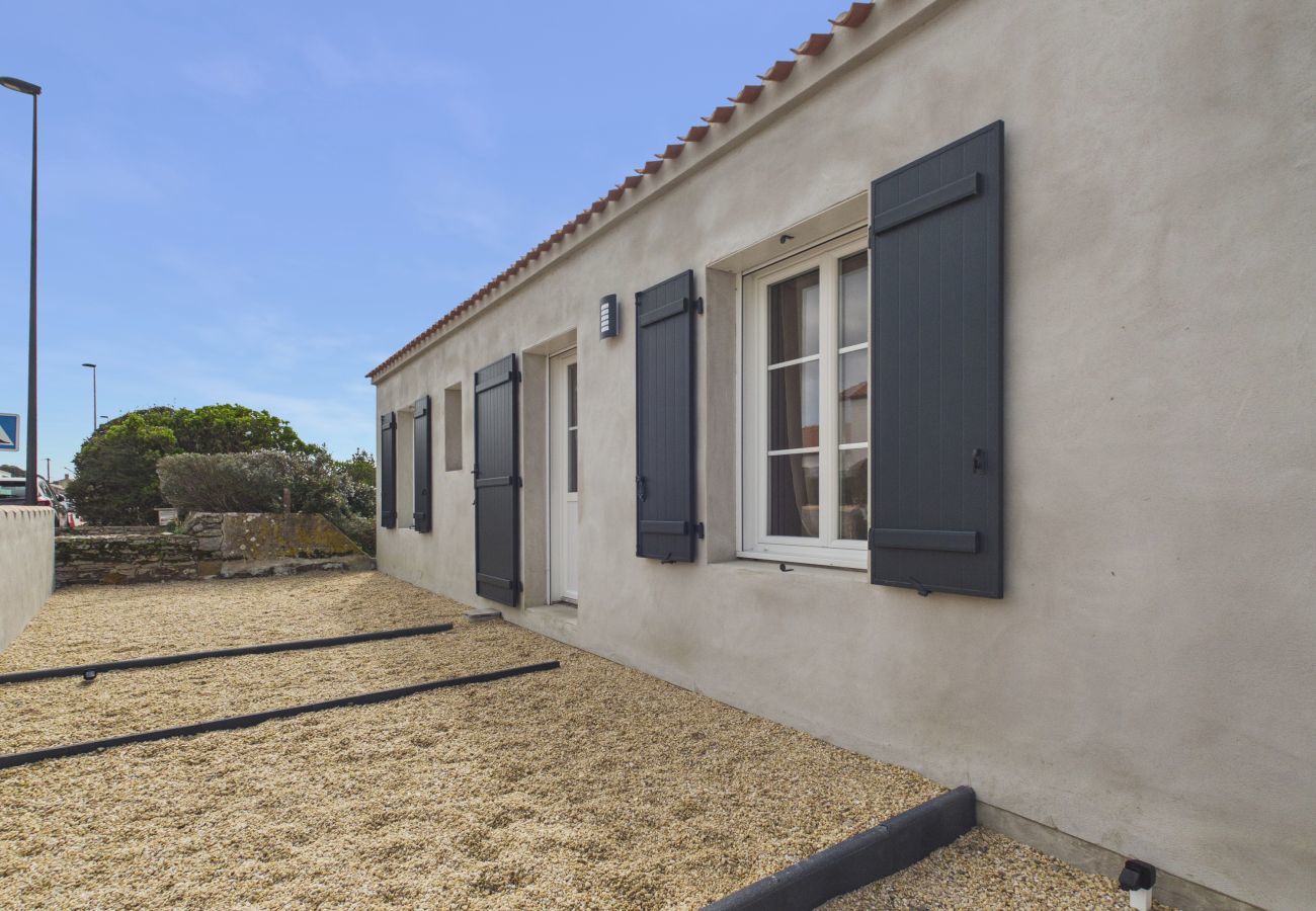 Casa en Noirmoutier-en-l´Ile - Casa para 6 con jardín, cerca de una marisma