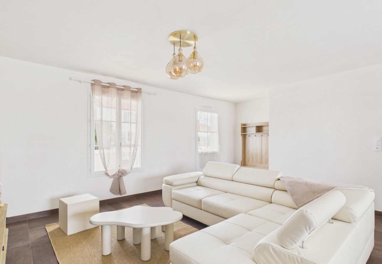 Casa en Noirmoutier-en-l´Ile - Casa para 6 con jardín, cerca de una marisma