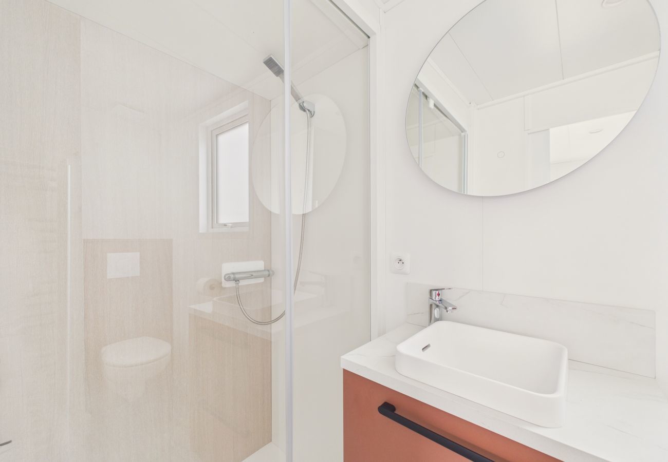 Chalet en Saint-Gilles-Croix-de-Vie - Piscina climatizada compartida, alojamiento para 6