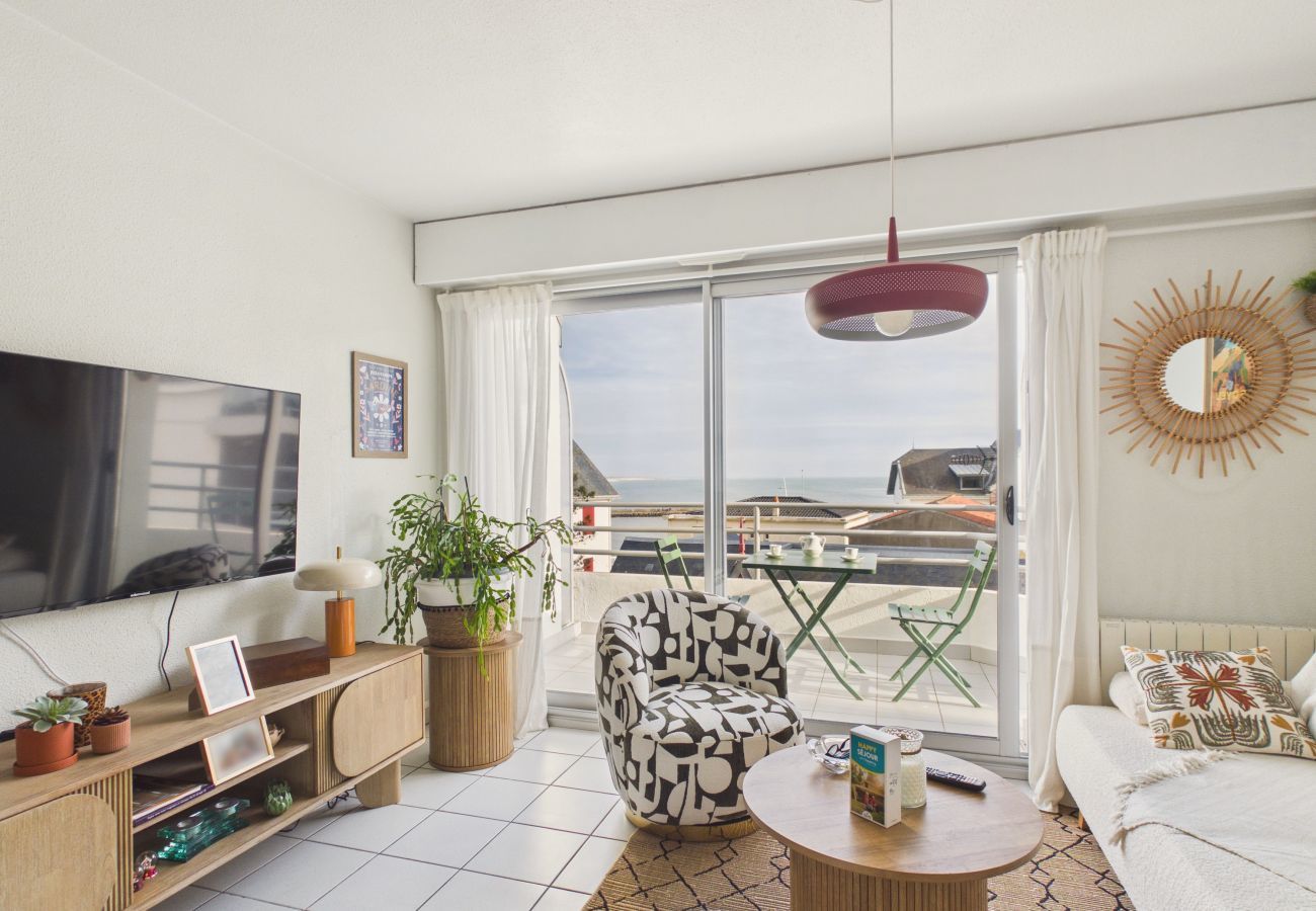 Apartamento en Saint-Gilles-Croix-de-Vie - Magnífico apartamento para 2 con vistas al mar