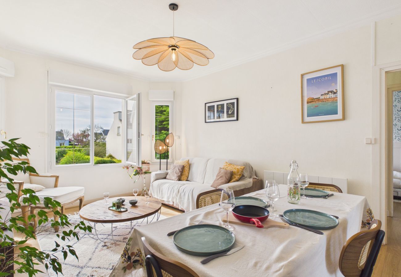 Casa en Brignogan-Plage - 450 m de la playa, casa para 3 adultos y 1 niño