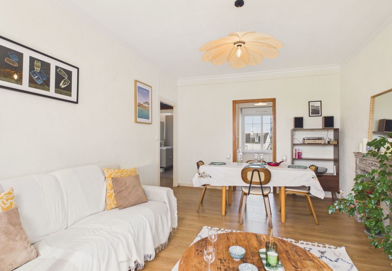 Casa en Brignogan-Plage - 450 m de la playa, casa para 3 adultos y 1 niño