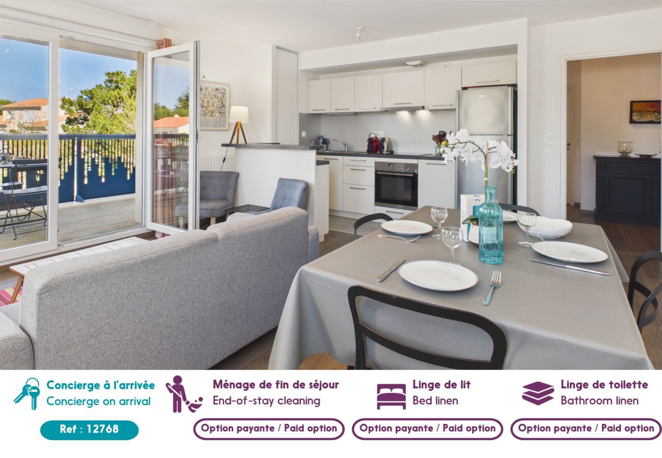 Apartamento en Les Sables-d´Olonne - Apartamento en el corazón de Les Sables para 4