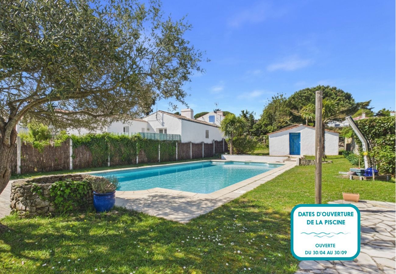 Casa en Barbâtre - Vacaciones para 8 con piscina, mar a 300 m