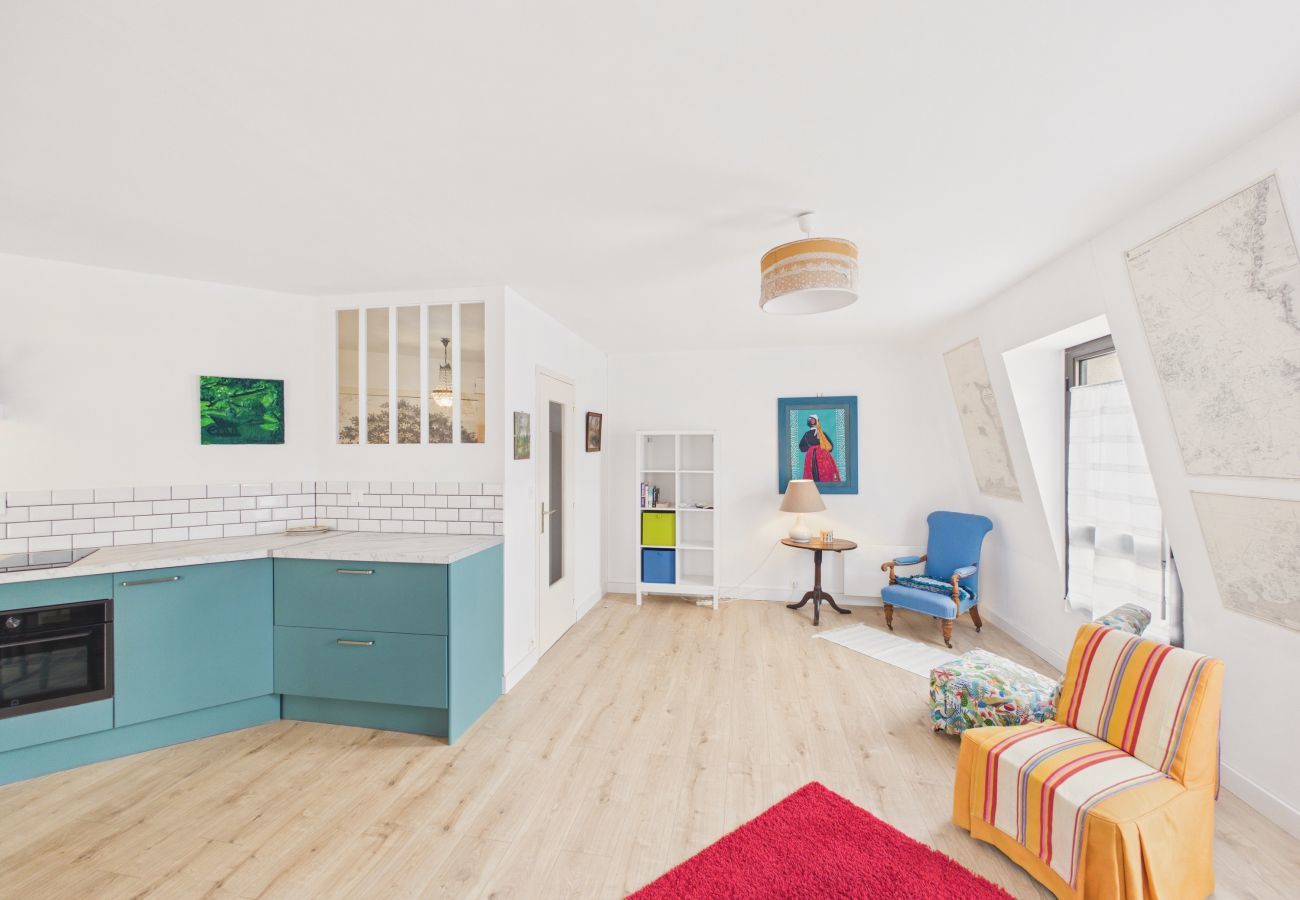 Apartamento en Pont-l´Abbé - Encantador apartamento en el centro de la ciudad para 4 personas