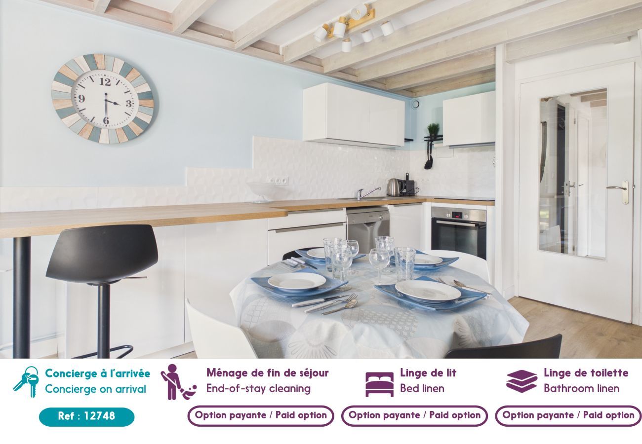 Casa en Le Pouliguen - Casa con jardín a 150 m de la costa