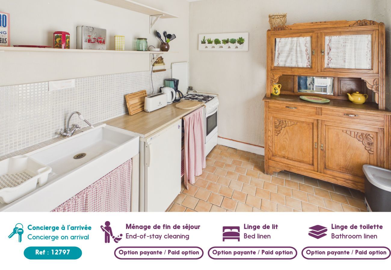 Casa en Montignac - Casa con piscina 50 m de Lascaux IV 2 pers