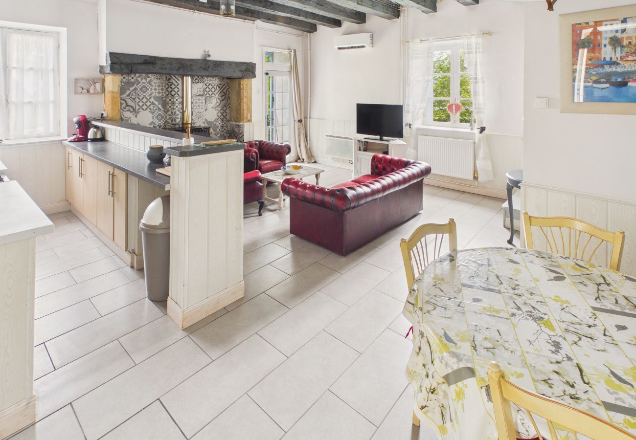 Casa en Montignac - Casa con piscina 50 m de Lascaux IV 3 pers