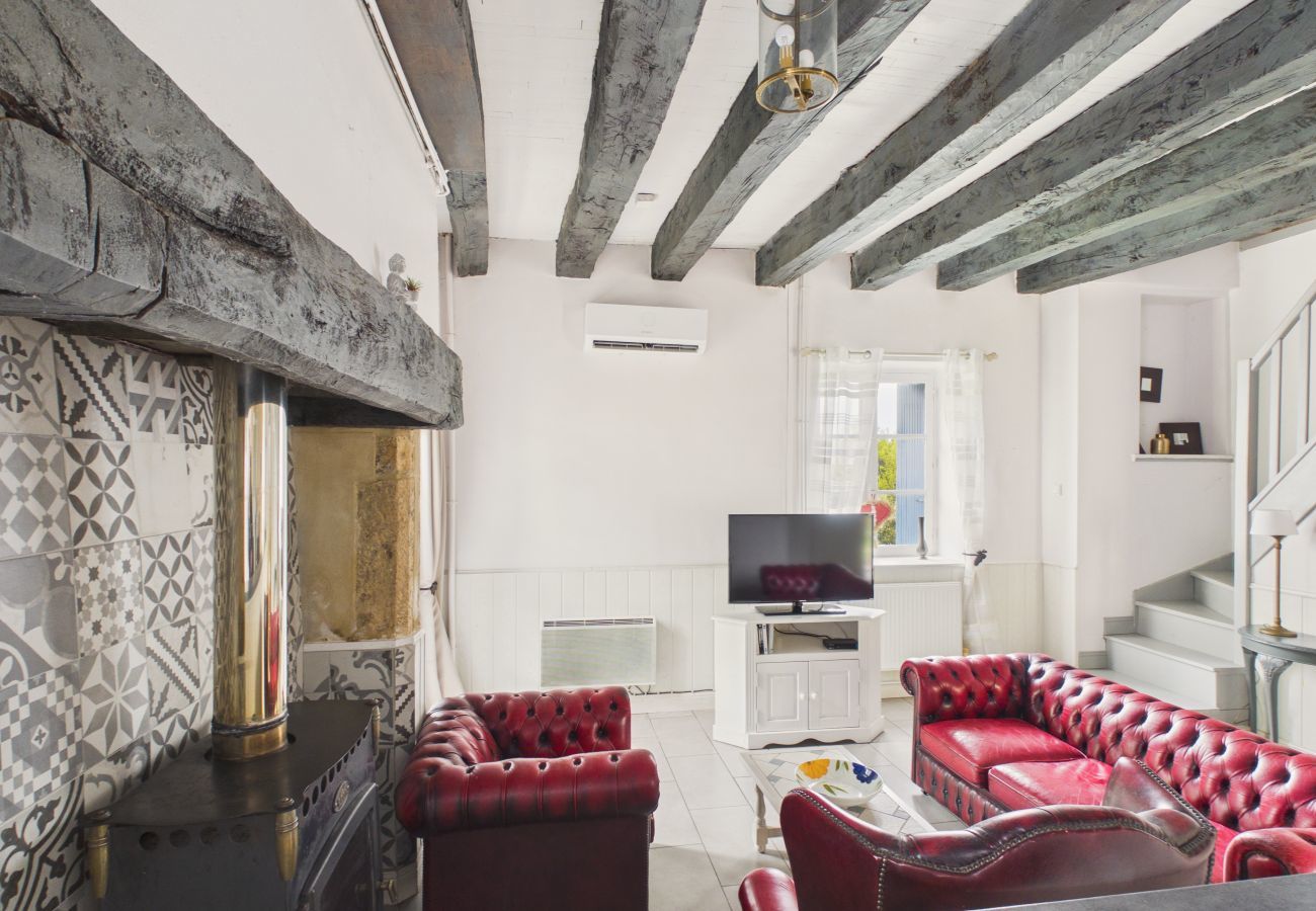 Casa en Montignac - Casa con piscina 50 m de Lascaux IV 3 pers