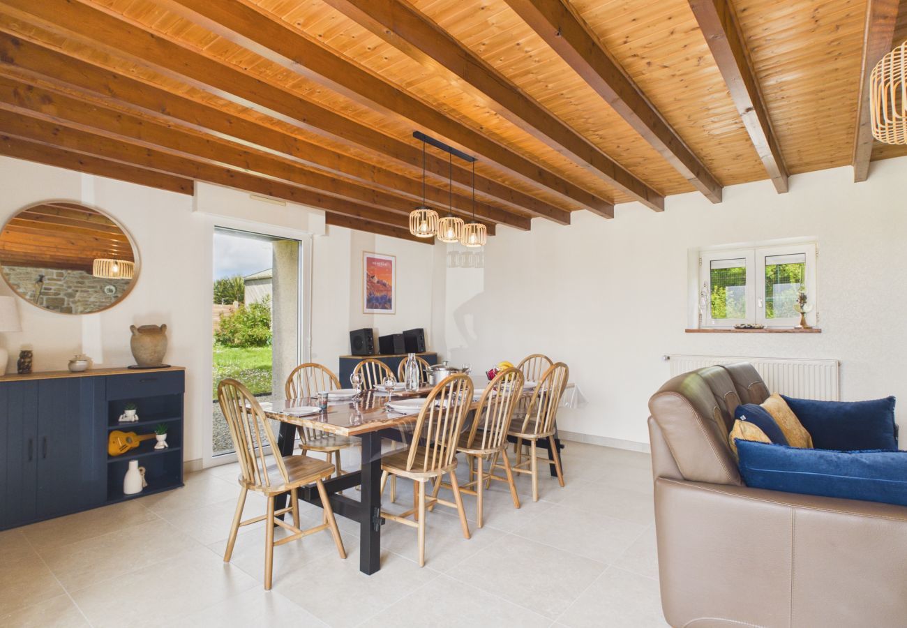 Casa en Plouider - Casa familiar con gran jardín en zona tranquila