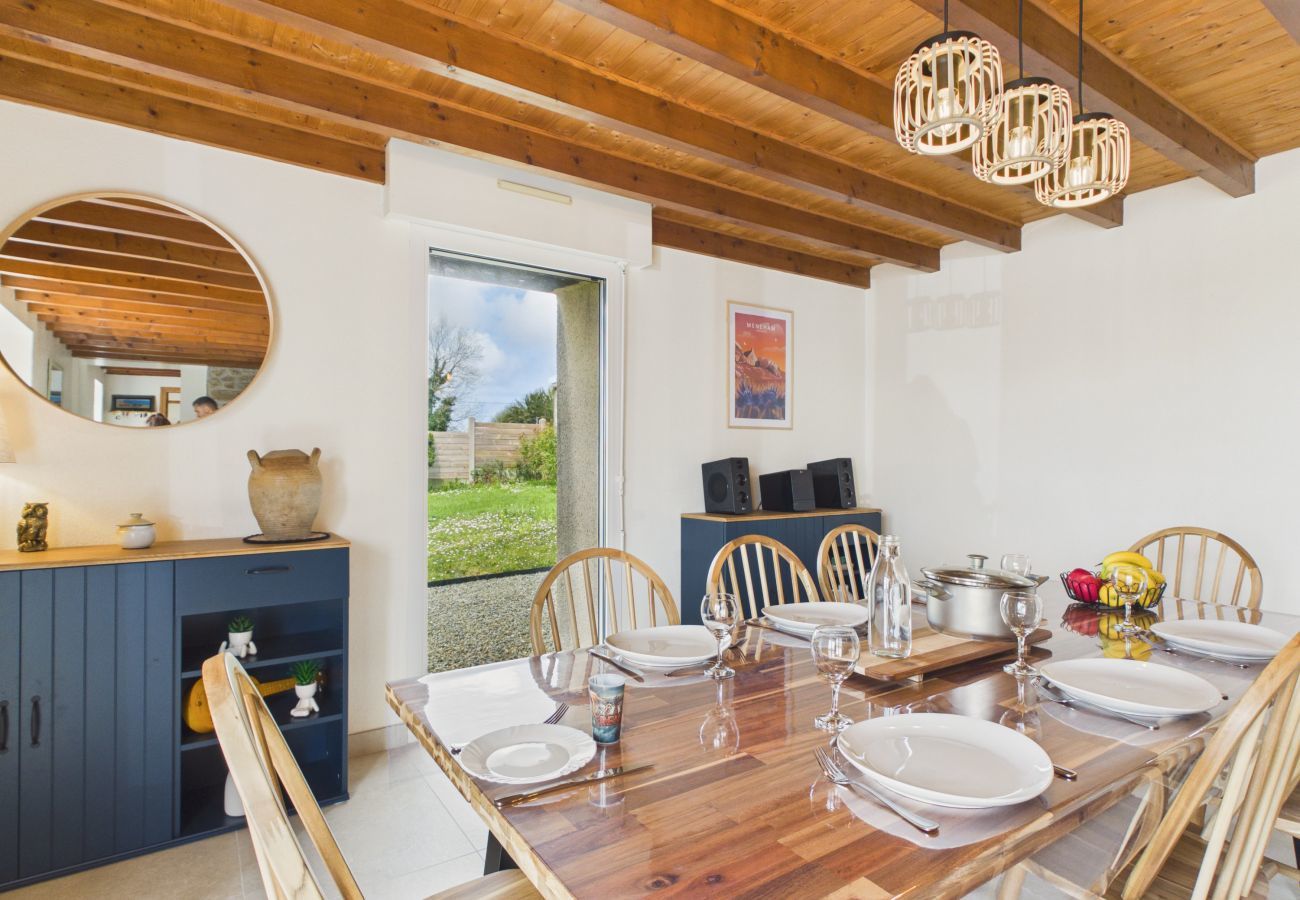 Casa en Plouider - Casa familiar con gran jardín en zona tranquila