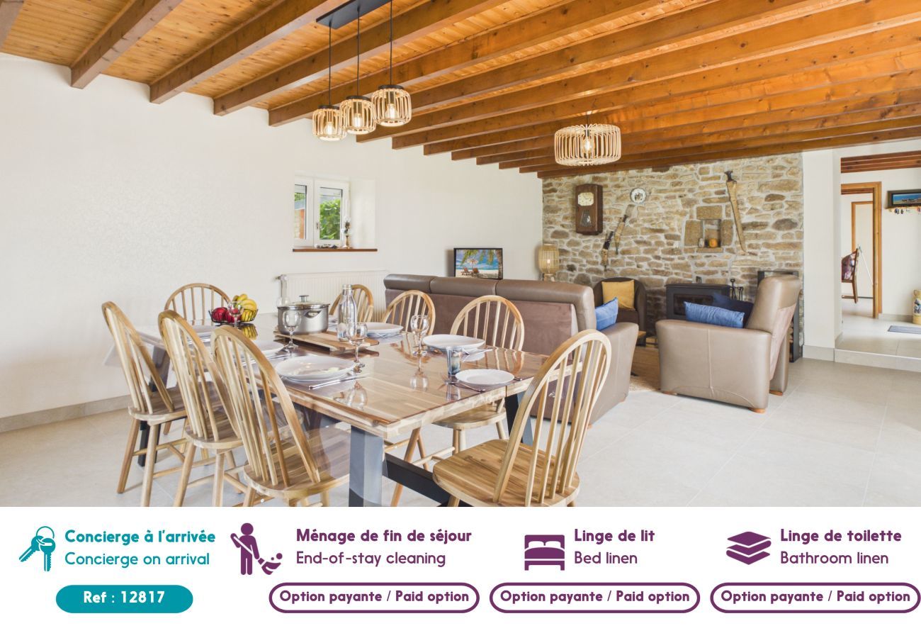 Casa en Plouider - Casa familiar con gran jardín en zona tranquila
