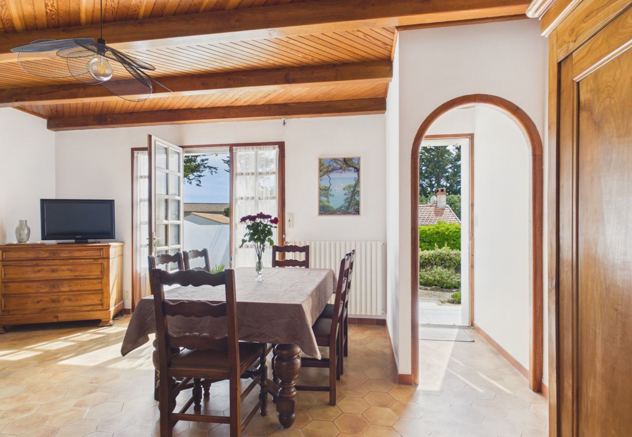 Casa en La Guérinière - Casa para 6 personas con jardín, a 50 m del mar