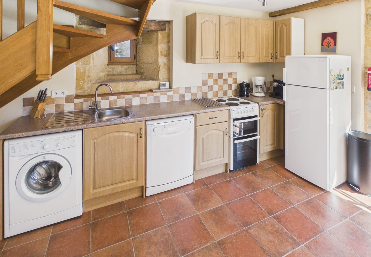 Casa en La Chapelle-Aubareil - Casa con piscina cerca de Lascaux para 6 personas